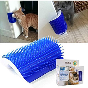 برس و ماساژور دیواری گربه کت نیپ دار cat it