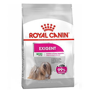 غذا خشک سگ بالغ نژاد کوچک اگزیجنت رویال کنین Royal Canin Mini Exigent طعم مرغ وزن 3 کیلوگرم