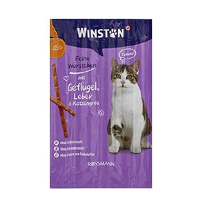 تشویقی مدادی گربه وینستون winston طعم مرغ و جگر 1 عدد