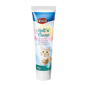 خمیر مالت گربه تریکسی trixie  طعم پنیر وزن 100 گرم