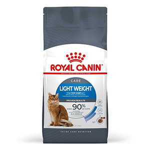 غذا خشک رژیمی و کنترل وزن گربه رویال کنین لایت ویت کر Royal Canin Light Weight Care طعم مرغ وزن 1/5 کیلوگرم