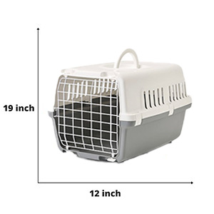 باکس حمل سگ و گربه ساویک SAVIC Zephos سایز 1 رنگ خاکستری