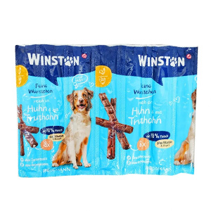تشویقی مدادی سگ وینستون winston طعم مرغ و بوقلمون 1 عدد