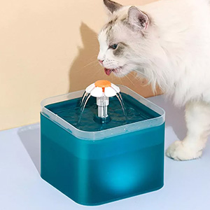 ظرف آبخوری اتوماتیک سگ و گربه colorful pet drinking fountain ظرفیت 2 لیتر