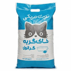 خاک گربه توت فرنگی گرانول وزن 10 کیلوگرم