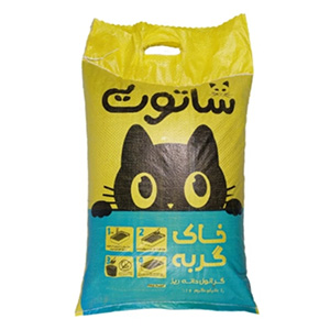 خاک گربه شاتوت shatoot مدل گرانول دانه ریز وزن 10 کیلوگرم