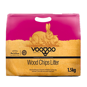 پوشال بستر بهداشتی جوندگان و حیوانات کوچک تراشه چوب وودوو voodoo وزن 1/5 کیلوگرم