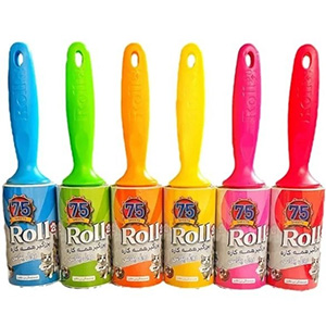 رول پرزگیر چسبی رول پلاس Roll+ سایز کوچک تعداد 1 عدد ( 75 برگ )