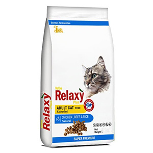 غذا خشک گربه بالغ ریلکسی relaxy طعم مرغ وزن 2 کیلوگرم
