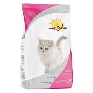 غذا خشک بچه گربه سانی پت کیتن sunnypet kitten طعم مرغ و ماهی وزن 10 کیلوگرم