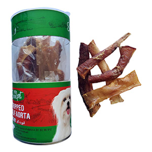 تشویقی سگ سویل پت sevilpet آئورت گاو وزن 70 گرم