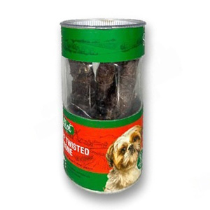 تشویقی سگ سویل پت sevilpet استخوان کوچک با دورپیچ گوشت بسته 4 عددی