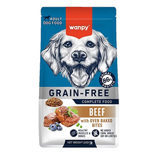 غذا خشک سگ بالغ ونپی wanpy طعم بیف وزن 12 کیلوگرم