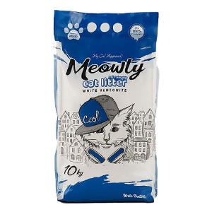 خاک گربه میولی Meowly مدل گرانول دانه ریز وزن 10 کیلوگرم