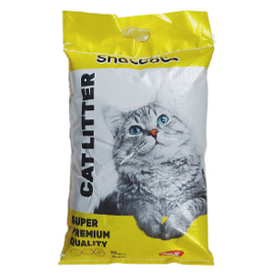 خاک گربه شاتوت shatoot مدل گرانول کربن دار وزن 10 کیلوگرم