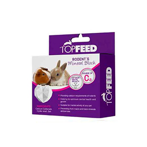بلوک معدنی و سنگ کلسیم جوندگان تاپ فید topfeed rodent's mineral block تعداد 1 عدد