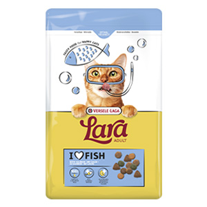 غذا خشک گربه لارا lara fish طعم ماهی وزن 7 کیلوگرم
