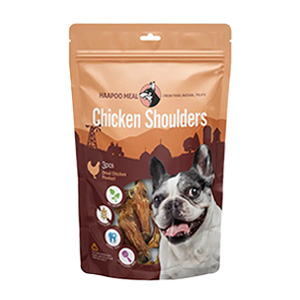تشویقی سگ کتف مرغ هاپومیل Haapoomeal Chicken Shoulders بسته 3 عددی