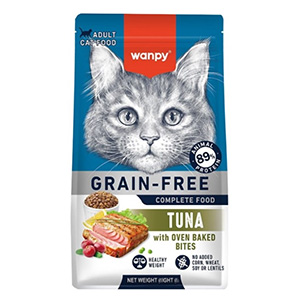 غذا خشک گربه بالغ ونپی wanpy adult tuna طعم ماهی تن وزن 1.5 کیلوگرم