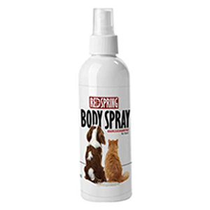 اسپری شامپو خشک سگ و گربه رد اسپرینگ RED SPRING بدون رایحه حجم 150ml