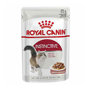پوچ گربه رویال کنین royal canin مدل instinctive وزن 85 گرم