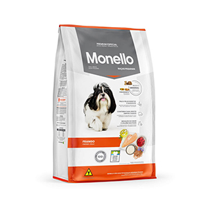 غذا خشک سگ بالغ نژاد کوچک مونلو monello mini adult مرغ وزن 25 کیلوگرم