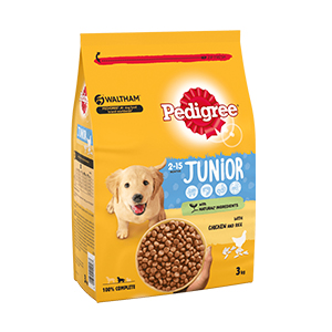 غذا خشک سگ جونیور پدیگری pedigree junior وزن 500 گرم