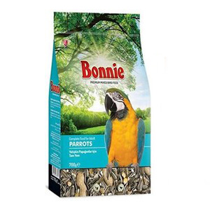 غذای کامل طوطی سانان بزرگ bonnie وزن 700 گرم