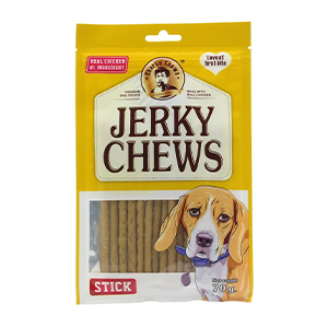 تشویقی سگ جرکی JERKY CHEWS استیک وزن 70 گرم 