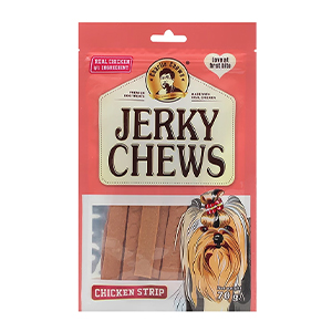 تشویقی سگ جرکی JERKY CHEWS طعم مرغ وزن 70گرم