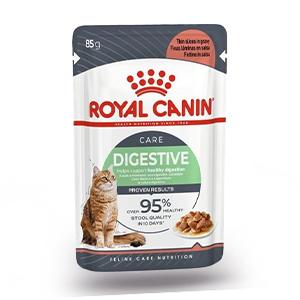 پوچ گربه رویال کنین royal canin مدل digestive وزن 85 گرم