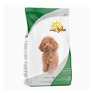 غذا خشک سگ پاپی سانی پت sunnypet puppy وزن 2 کیلوگرم