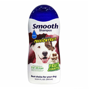 شامپو سگ بی بی ان BBN smooth با عصاره پشن فروت وزن480ml