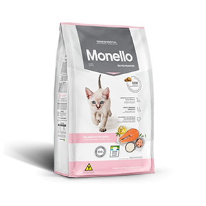 غذا خشک بچه گربه مونلو Monello kitten وزن 1کیلوگرم