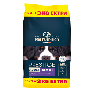 غذا خشک سگ بالغ نژاد بزرگ پرو نوتریشن pro nutrition وزن 15+3 کیلوگرم